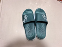 洁丽雅特大码男士外穿拖鞋夏季户外运动时尚防滑耐磨踩屎感凉拖鞋男款 绿色 44-45 (标准码) 实拍图