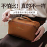 ToMill化妆包便携出行精致百搭大容量洗漱包旅行化妆品收纳包-摩卡棕 实拍图