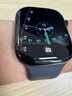 Apple/苹果 Watch Series 10 智能手表GPS款46毫米亮黑色铝金属表壳黑色运动型表带S/M MX263CH/B 实拍图