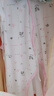 翘脚鸭 婴儿衣服新生儿连体衣秋冬季满月宝宝睡衣纯棉百天爬爬服春秋款 粉小熊2件【四季·系带款】 73cm （建议6-9个月） 实拍图