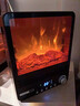 WeWarm【变频恒温＋APP互联】壁炉取暖器家用暖风机仿真炭火电暖器室内外大面积速热冷暖风机1908AWT 实拍图