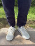 森馬男鞋2025秋季新款休闲百搭小白鞋子男士软底轻便厚底增高板鞋男款 米色 38 实拍图