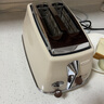 德龙（Delonghi）【政府补贴】面包机 复古家用小型吐司机烤面包片 加热解冻三明治早餐多士炉 CTO2003.VBG 奶油白 实拍图