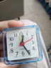 闹钟时尚简约宿舍床头神器迷你小闹钟家用儿童创意可爱便宜时钟表 蓝色+5号电池 实拍图
