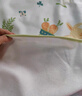 爱贝迪拉（AIBEDILA） 隔尿垫婴儿可洗大号防水新生儿童纯棉透气姨妈月经垫护理尿布a类 【特价】【100%棉A类7A抗菌】80*100月光森林 实拍图