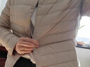 雅鹿轻薄羽绒服女士冬季休闲短款内搭女式轻便上衣服内胆薄款冬装女 浅粉 L 约105-120斤 实拍图