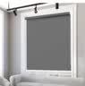 富美舒全遮光卷帘卷轴升降遮阳拉式办公室厨房卫生间卧室阳台窗户 【浅灰】加厚环保防水全遮光 宽1.6x高2米 实拍图