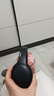 联想（Lenovo）真无线头戴式蓝牙耳机 电脑游戏电竞降噪跑步运动音乐网课耳麦 适用苹果华为thinkplus TH30黑色 实拍图