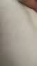 查尔斯桃心【吴磊同款】短袖T恤男女同款休闲宽松经典基础款打底衫灰紫色2XL 实拍图