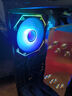 EVESKY  棱镜4代PRO机箱风扇水冷12CM机箱风扇正反向无线拼接ARGB神光同步PWM温控棱镜6pro电脑风扇 棱镜5代PRO黑色正向风扇(5V三针接口) 实拍图