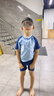 匹克儿童泳衣男童泳裤套装男孩分体大中小童立体泳衣宝宝套装120 实拍图