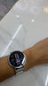 CangHua 适用小米WatchS4 41mm表带xiaomi watch S4 41mm手表表带磁吸式米兰尼斯替换金属女士腕带 银色 实拍图