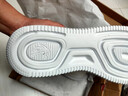 乔丹男鞋子百搭低帮皮革面秋冬季板鞋厚底增高休闲白鞋运动鞋 实拍图