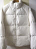 森马【羽绒服福袋】羽绒服男冬季轻薄外套时尚设计感上衣保暖 F款-本白（白鸭绒，无围巾）10101 L 实拍图