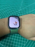 Apple/苹果 Watch Series 10 智能手表GPS+蜂窝款42毫米亮黑色铝金属表壳黑色运动型表带S/M MWXM3CH/B 实拍图