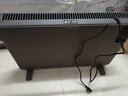 美的（Midea）【超级单品】取暖器家用暖风机浴室电暖气全屋取暖炉欧式快热炉烤火遥控轻音节能电暖器 HDT22GFR 实拍图