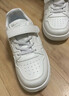 回力（Warrior）儿童小白鞋男童休闲鞋女童板鞋校园运动鞋 WZ(CL)-0238 白色 34  实拍图