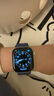 Apple/苹果 Watch Series 10 智能手表GPS款42毫米银色铝金属表壳丹宁色运动型表带M/L MX1K3CH/B 实拍图