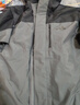 adidas拒水加绒内胆三合一连帽外套男女秋冬阿迪达斯官方轻运动 固态深灰   L 实拍图