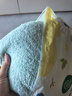 全棉时代浴巾抗菌成人毛圈纯棉浴巾加厚加大浴巾熠彩绿80cm×160cm 实拍图
