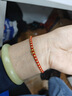 御邪黄金转运珠足金古法手链路路通金珠散珠手链脚链520礼物 3mm[古法]0.03g标准版 实拍图
