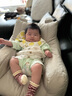 优衡 儿童沙发婴幼儿可爱舒适小沙发宝宝家用懒人沙发儿童座椅LRY-24 米白色【 TPU亲肤棉】可换洗内胆 实拍图