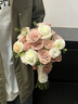 花城千铺新娘手捧花玫瑰花束结婚领证伴娘鲜花束同城配送速达 【长长久久】9朵卡布+白桔梗+白罗兰花束 默认立即配送(预订请备注或联系客服) 实拍图
