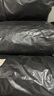 京惠思创物业垃圾袋黑色100*120cm50只2.5丝大号加厚平口商用保洁酒店环卫 实拍图
