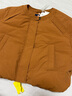 三彩2025冬季新款【90白鹅绒】防水易打理羽绒服宽松短款外套M 南瓜色预售[付款15天内]发 S 155/80A 实拍图