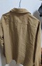 棉致美式工装衬衫外套男春秋季新款宽松日系复古百搭休闲夹克男 咖啡色 L 实拍图