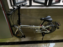 永久（FOREVER） 折叠自行车20寸铝合金车架禧玛诺7变速双碟刹学生男女都市休闲车  白色 实拍图