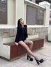 JIOESC丝袜女超薄防勾丝性感纯欲风配裙子jk高透隐形无痕连裤袜打底袜 灰色 【10D】 1条 均码 【80-120斤】 实拍图
