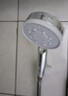 壹品印象增压淋浴花洒喷头家用浴室洗澡加压淋雨沐浴莲蓬头套装 银色五档增压花洒+1.5m软管 实拍图