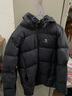 骆驼火山羽绒服男冬新款加厚连帽保暖面包服女城市轻户外 黑色 男女同款,7674B M 实拍图