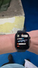 Apple/苹果 Watch Series 10 智能手表GPS款42毫米银色铝金属表壳丹宁色运动型表带S/M MX1J3CH/B 实拍图