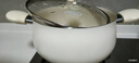 爱仕达（ASD）汤锅晶石不粘煮锅 陶瓷小奶锅 炖汤煮面辅食锅 22CM电磁炉通用T10 实拍图