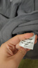 探拓（TECTOP）抓绒衣 户外加厚保暖男抓绒衣纯色立领半开衫柔软舒适抓绒衣 MZRY033 男款灰色 3XL 实拍图