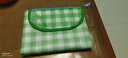 春游野餐垫户外防潮垫加厚可折叠野炊帐篷地垫露营草地沙滩垫批发 绿白格野餐垫 小号100*150 实拍图