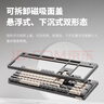 雷柏（Rapoo） V500PRO米灰升级款 104键有线背光机械键盘 PBT双色键帽电脑办公游戏全键无冲可编程键盘 茶轴 实拍图