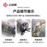 洁丽雅（Grace）圆柱荞麦枕头荞麦皮颈椎枕护颈枕颈椎病专用圆枕100%自然草本苦荞 实拍图