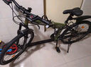 Jeep吉普自行车折叠山地男女学生26寸27速双减震公路单车战神-苍岭绿 实拍图