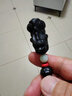 一只小鹿高档紫檀木质汽车钥匙扣挂件平扣葫芦手编织貔貅链男女饰礼品端安 黑檀大款财运貔貅 实拍图