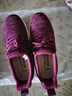 回力妈妈鞋舒适春秋健步鞋新款老人中老年女防滑软底运动鞋1449深紫37 实拍图