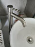 名爵（MEJUE）加高面盆水龙头卫生间台上盆艺术盆加高龙头不锈钢单冷Z-016491 实拍图