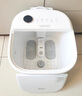 美的（Midea）泡脚桶按摩足浴盆加热自动按摩洗脚盆泡脚盆理疗恒温高深桶生日礼物送男女友ZL305极地白 实拍图
