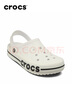 卡骆驰（CROCS）洞洞鞋贝雅卡骆班轻便耐磨一脚蹬休闲鞋|205089 冬日白/彩色-1LI 43 (270mm) 实拍图
