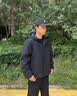 安踏排骨羽绒服丨轻薄短款连帽羽绒服男秋冬季款保暖棉服夹克运动上衣 【排骨羽绒】XL码充绒59g|基础黑-3 85%绒子含量 XL /(180) 适合150-160斤 实拍图