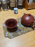 京东京造 宜兴紫砂杯 手工泡茶杯【原矿紫泥】茶具主人杯 百福杯70ml 实拍图