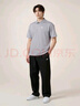 耐克(NIKE)春夏男短袖T恤 POLO衫 运动休闲 DX0618-077 灰色2XL 实拍图