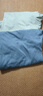 红豆（Hodo）夏季情侣全棉睡衣简约休闲风短袖家居服套装可外穿春夏 绿色（女款） L 170/92A 实拍图